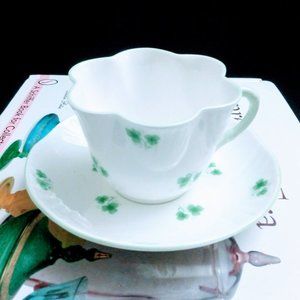 Clover St. Patrick's fine bone china teacup